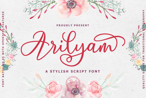 Arilyam: A Font That Elevates Your Brand’s Handwritten Touch