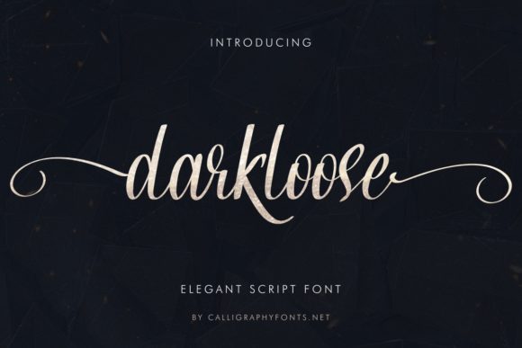 Darkloose: A Premium Script Font for Modern Web Design
