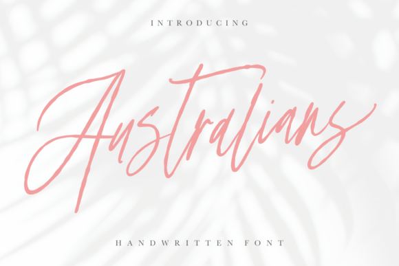 Elevating My Brand with the Australians Font