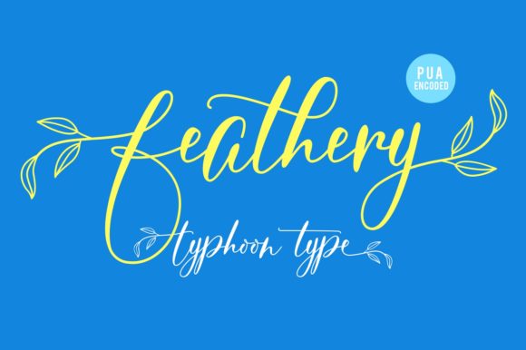 Feathery Typeface: A Designer’s Journey with a Handwritten Font