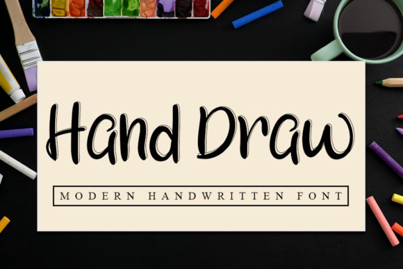 Hand Draw Font: A Joyful Typeface for Branding and Design