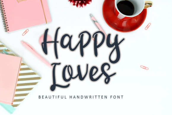 Happy Loves Font: A Timeless Typeface for Creative Branding Projects