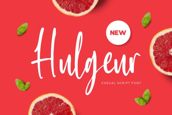 Helguer Font: A Handwritten Typeface for Modern Web Design