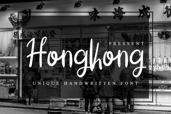 Hongkong: A Script Font with Urban Sophistication