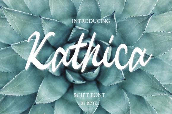 Kathica: A Script Font That Brings Handmade Projects to Life
