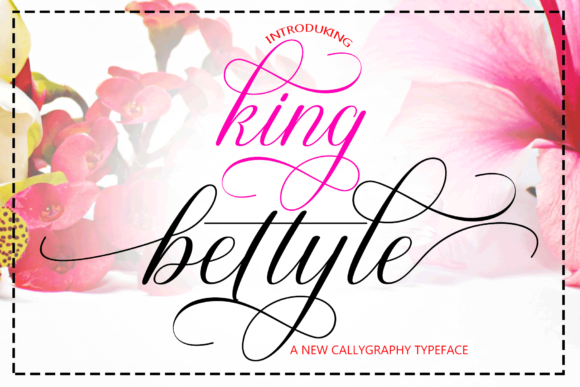 King Bettyle: A Handwritten Font That Brings Your Creations to Life