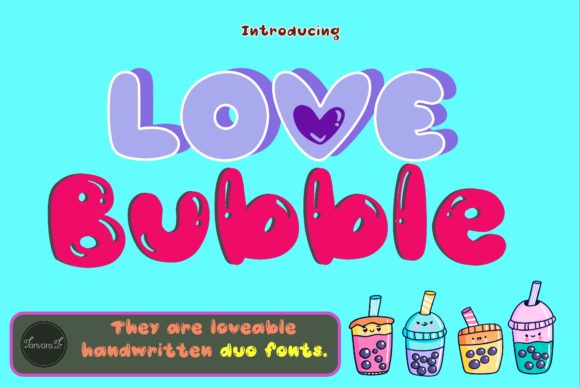 Love Bubble: A Playful Script Font for Creative Projects