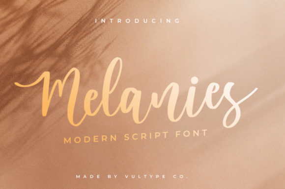 Melanies Font: A Beautiful Handwritten Typeface for Digital Design