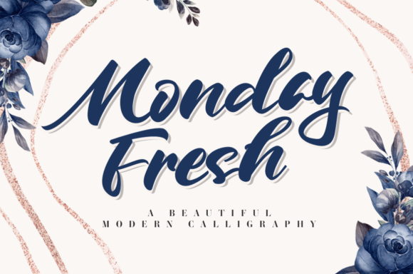 Monday Fresh: A Handwritten Typeface That Elevates Branding Projects