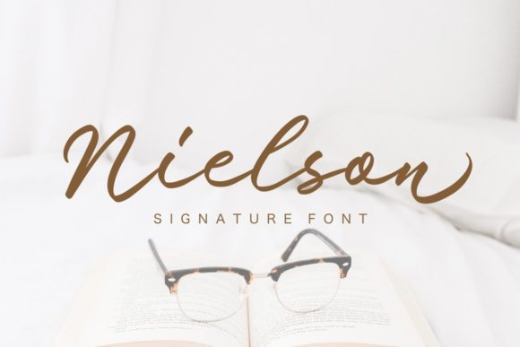 Nielson Font: A Handwritten Typeface for Digital Designers