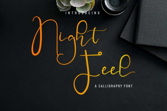 Night Feel Font: Elegance in Every Handwritten Stroke