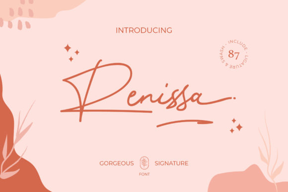 Renissa: A Script Font with Elegance and Versatility