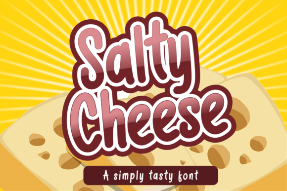 Salty Cheese Font: A Handwritten Typeface That Feels Right at Home Online