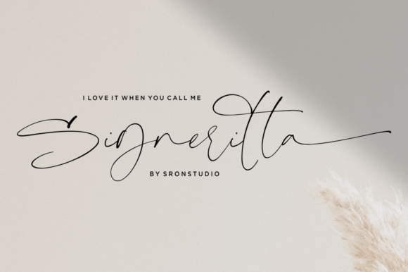 Signeritta: A Stylish Handwritten Typeface for Memorable Campaigns