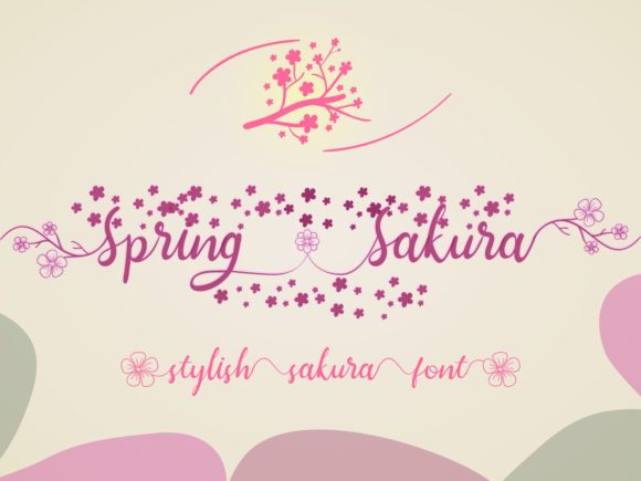 Spring Sakura Font Review: A Stylish Typeface for Creative Campaigns