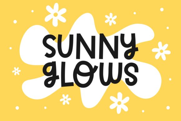 Sunny Glows: A Playful Script Font for Editorial Design