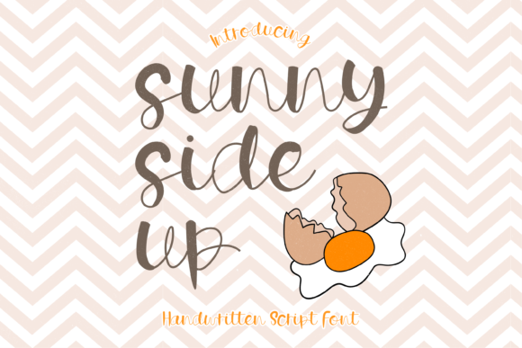 Sunny Side Up: A Playful Handwritten Font for Standout Branding