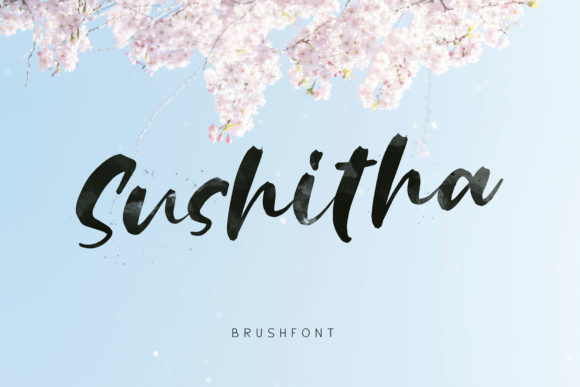 Sushitha Font: A Handwritten Typeface for Digital Design