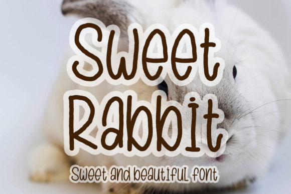 Sweet Rabbit: A Handwritten Typeface for Editorial Design