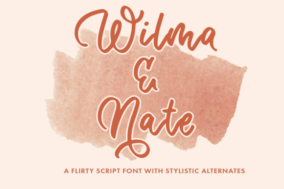 Wilma Nate: A Handwritten Font for Editorial Elegance